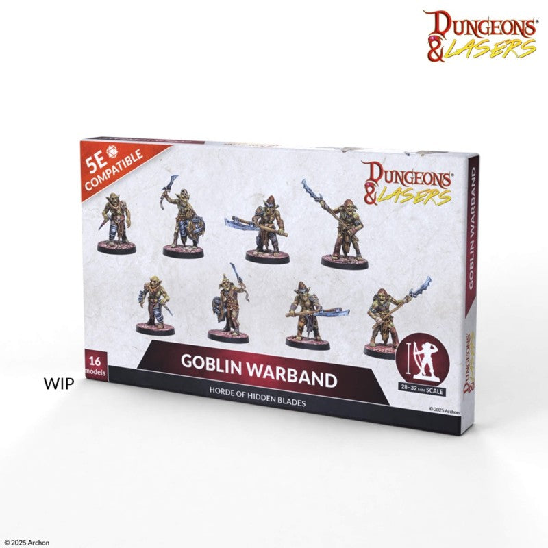 Dungeons & Lasers - Figurines - Goblin Warband