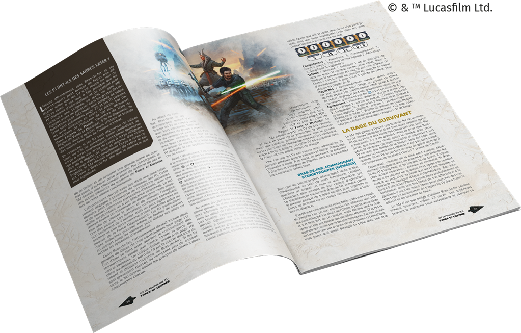 Star Wars : Force et Destinée Kit du Maitre de Jeu