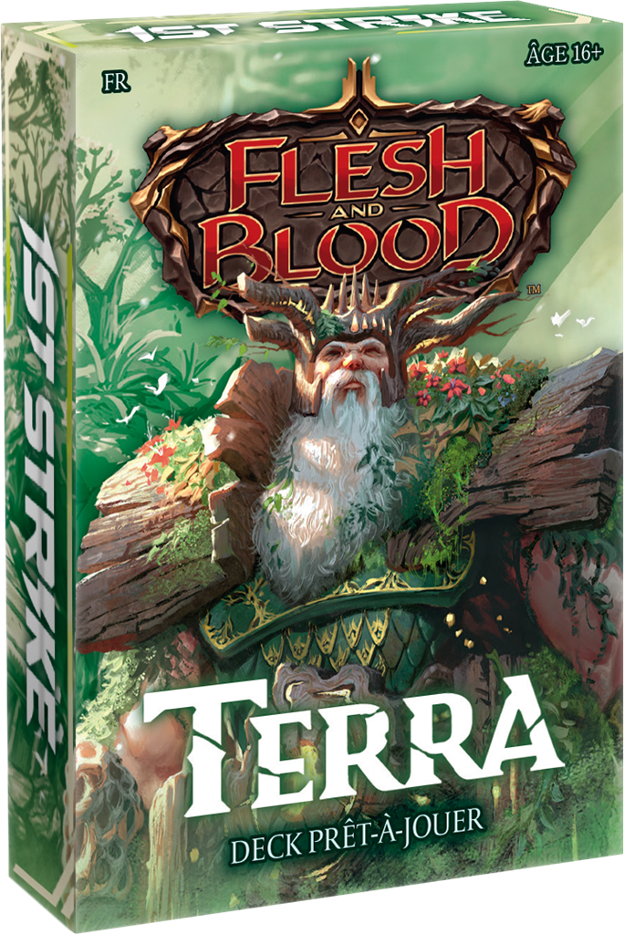 Flesh and blood : 1st strike deck Terra en Anglais