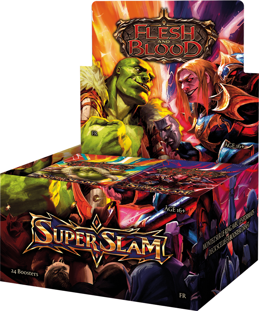 Flesh and Blood : Super Slam display de 24 Boosters en Anglais