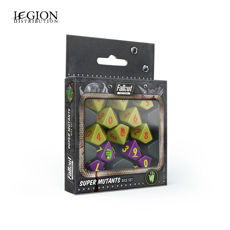 Fallout Factions - Dice Sets - Super Mutants (Sortie en juin 2026)