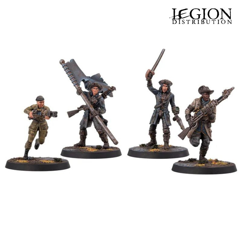 Fallout Miniatures - Minutemen Officers (Précommandes sortie en juillet 2026)