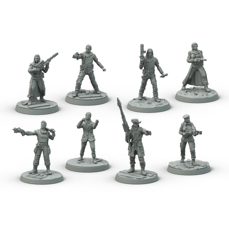 Fallout: Wasteland Warfare - Survivors - Core Box en Anglais