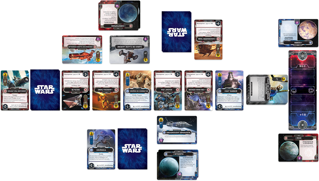 Star Wars : The Deck Building Game : Clone Wars