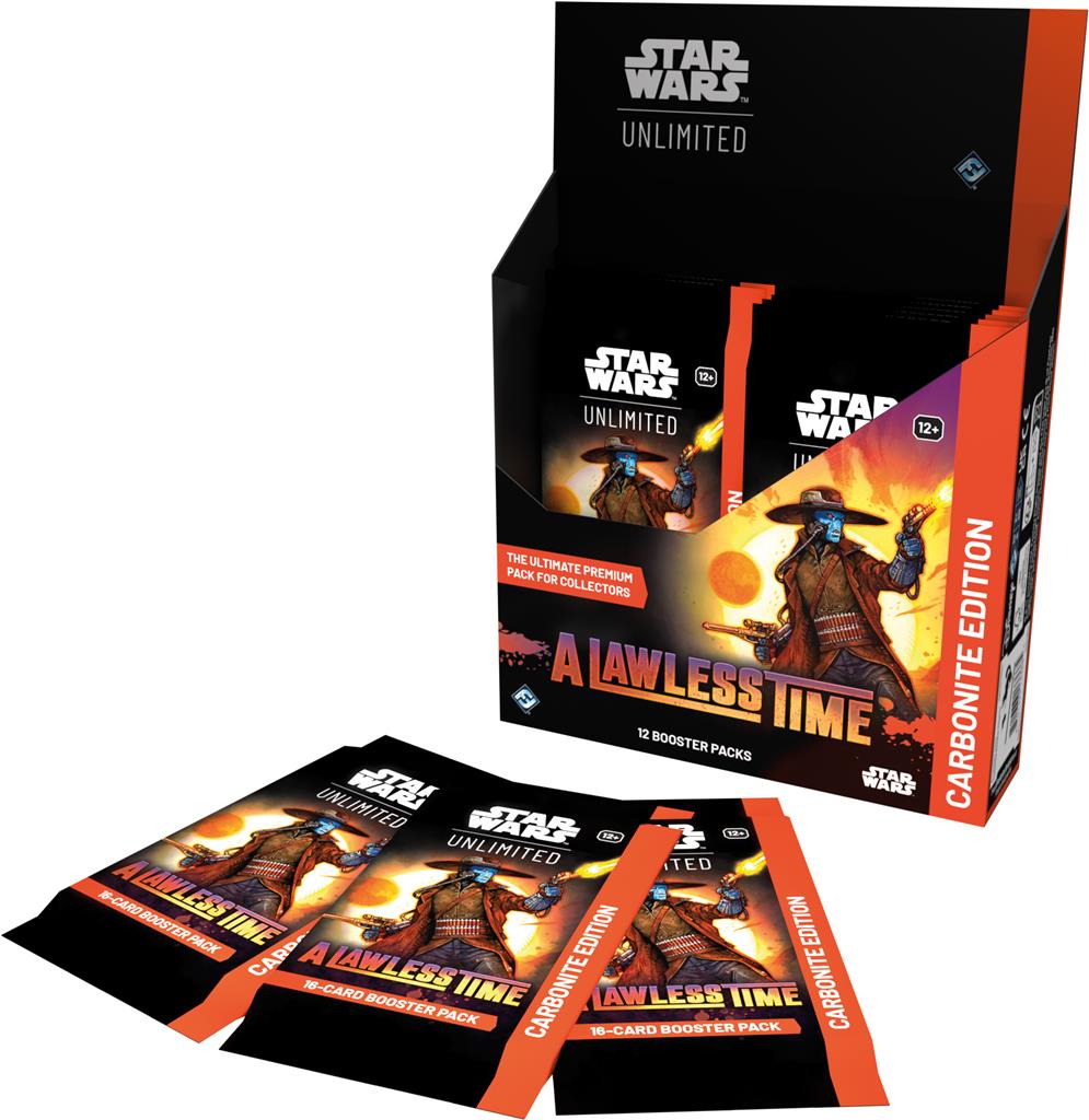 Star Wars Unlimited : A Lawless Time display Carbonite display de 12 boosters en Anglais