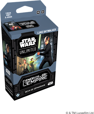 Star Wars Unlimited - Cendres de l'Empire - Deck Luke Skywalker VF
