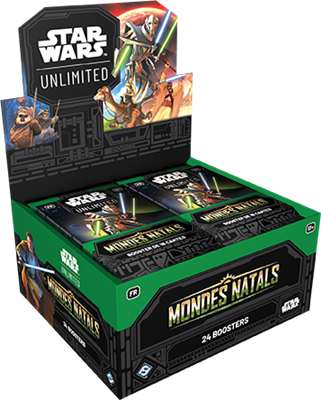 Star Wars Unlimited - Homeworlds - Display de 24 boosters en Anglais