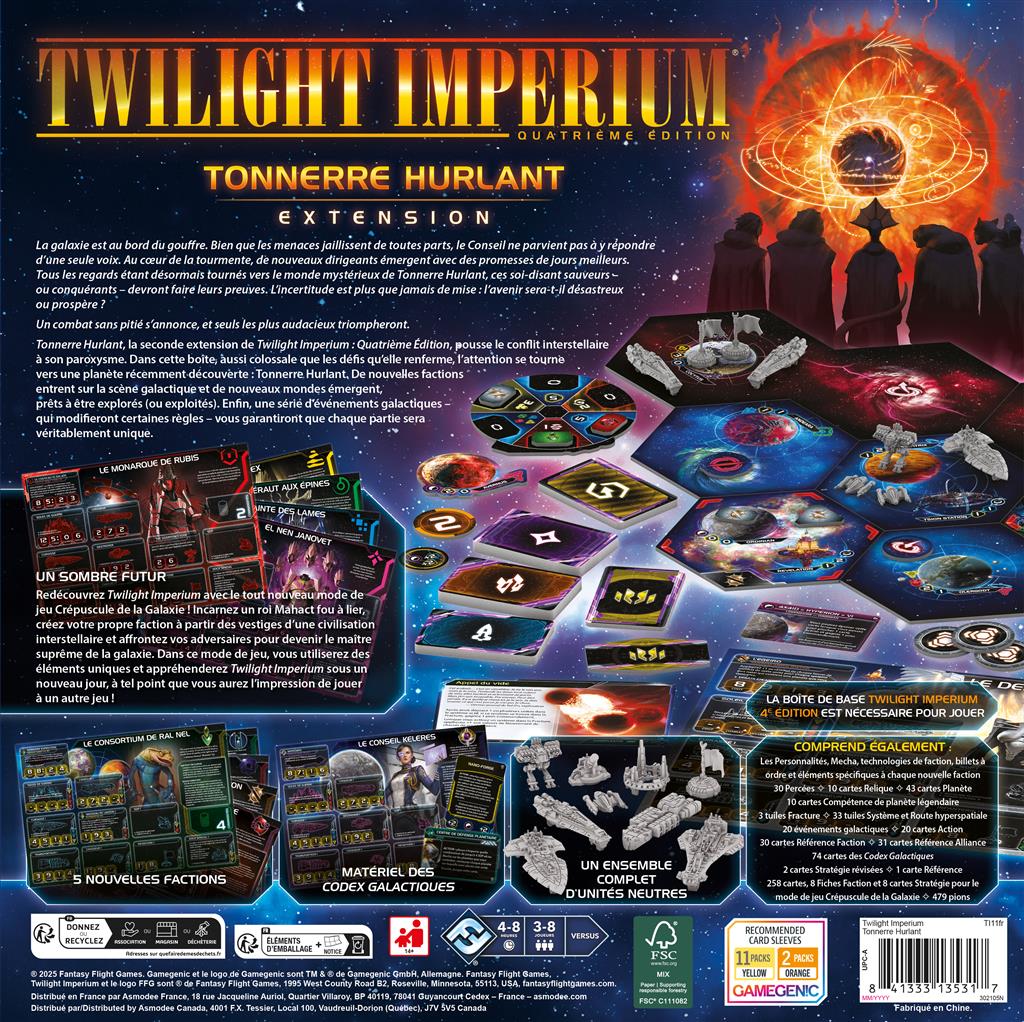 Twilight Imperium : Tonnerre Hurlant (extension)