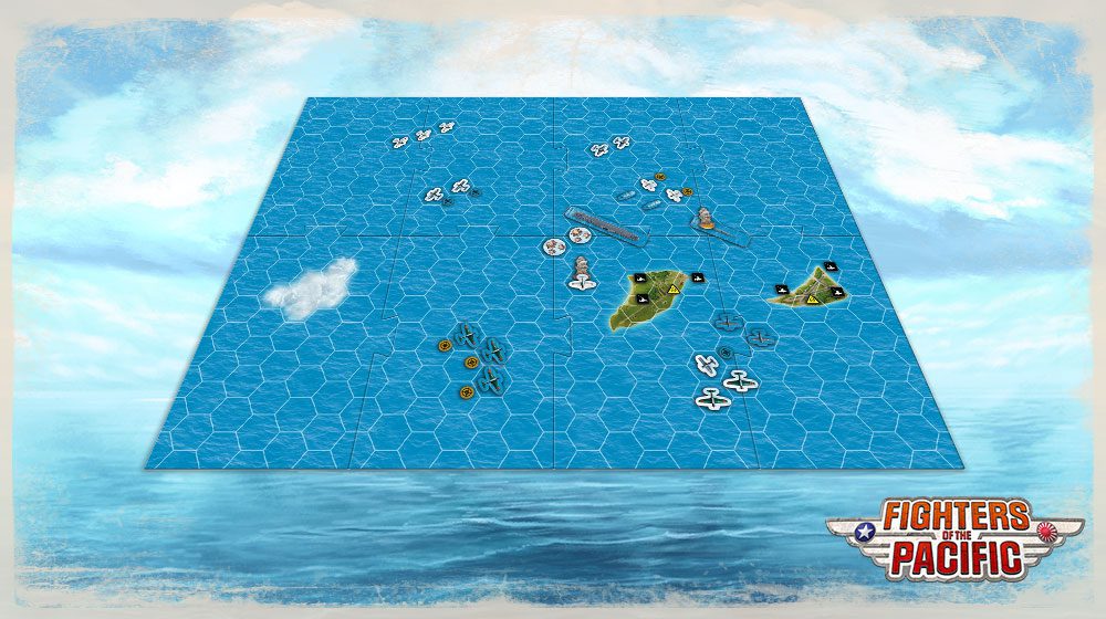 Fighters of the Pacific : Jeu de base (Réédition)(EN STOCK)