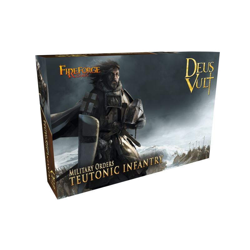 Fireforge - Medieval - Military orders - Teutonic Infantry / Infanterie Teutonique