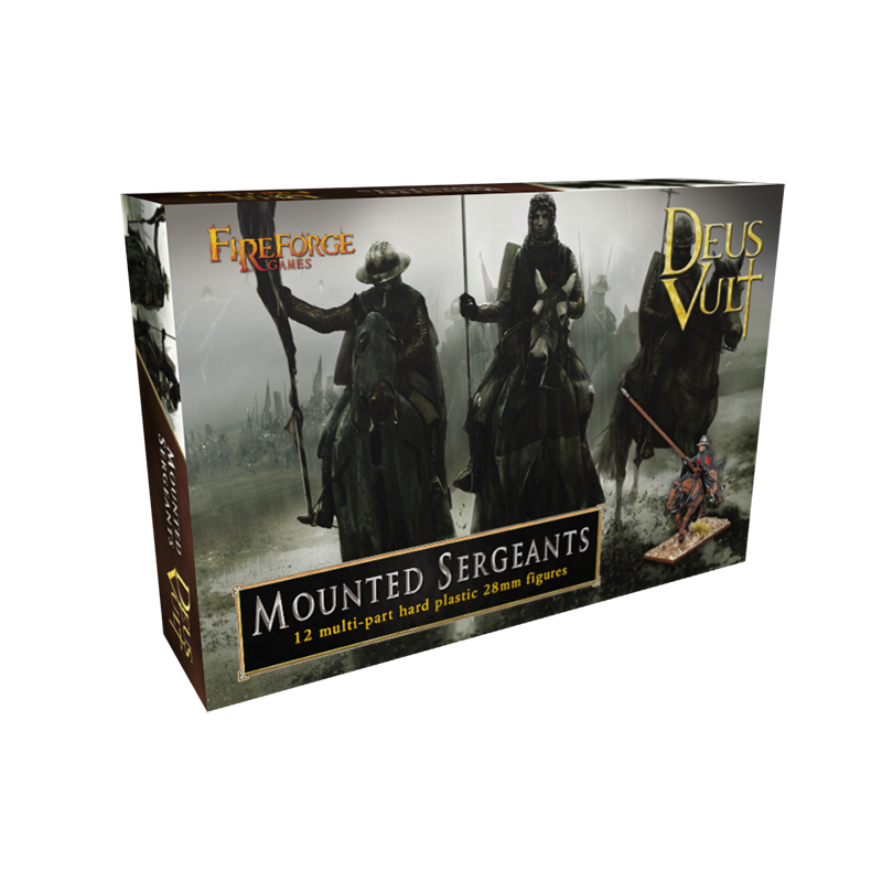 Fireforge - Medieval - Western armies -  Mounted sergeants / Sergents à cheval