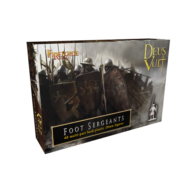 Fireforge - Medieval - western armies - Sergeants at arms / Sergents à pied
