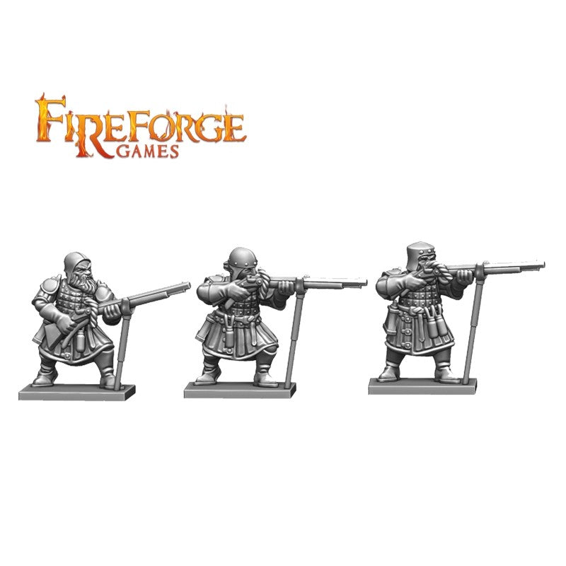Fireforge - Dwarf stone Realms Arquebusiers