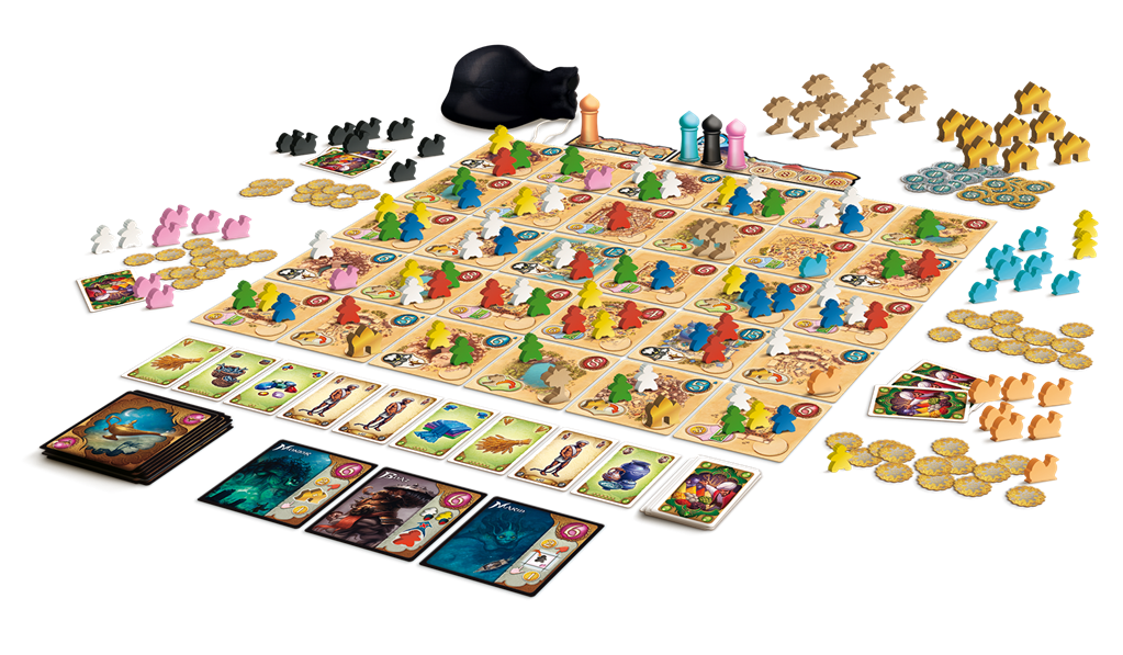 PACK Five Tribes :Five Tribes + extension les Artisans de Naqala