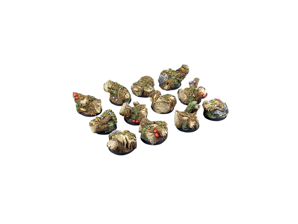 Forest Bases, Round 25mm (X5)