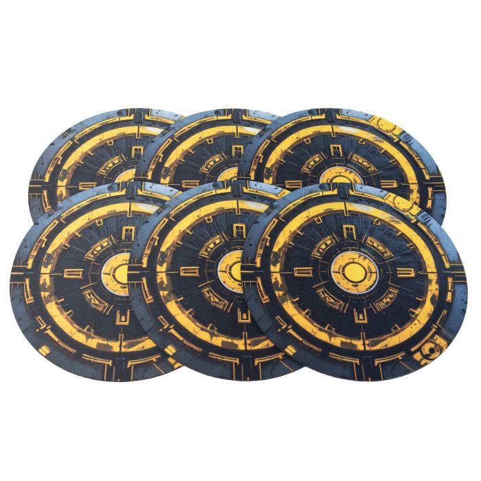 Fusion Pod – Zones en caoutchouc pour WH40k (EN STOCK)