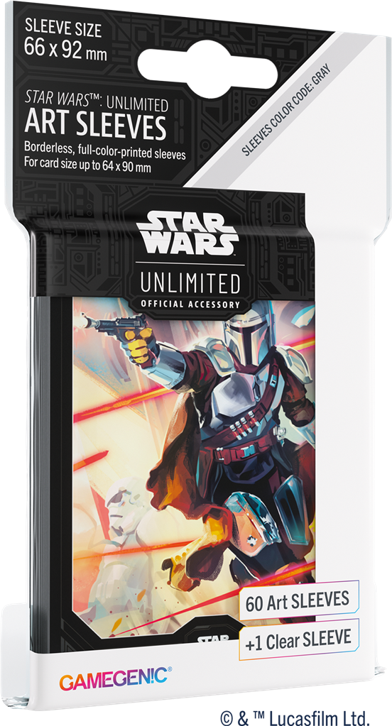 Star Wars Unlimited Art Sleeves  : Mandalorian