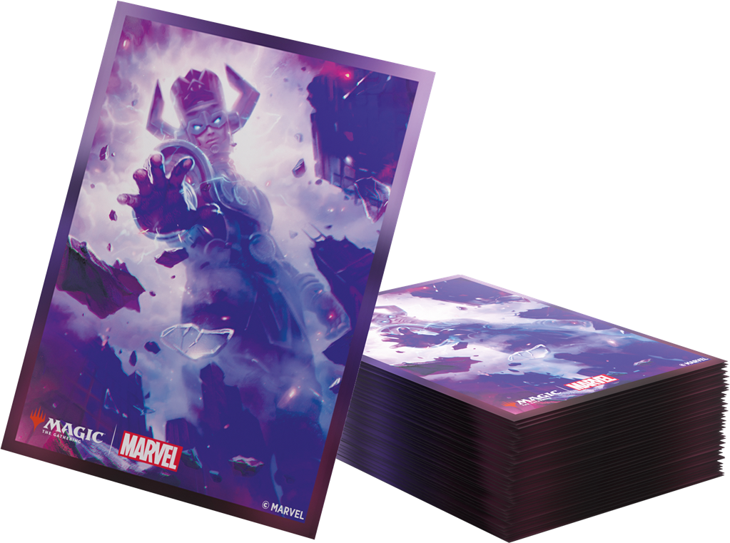 Gamegenic: Magic The Gathering Marvel Super Heroes Art Sleeves - Galactus Token