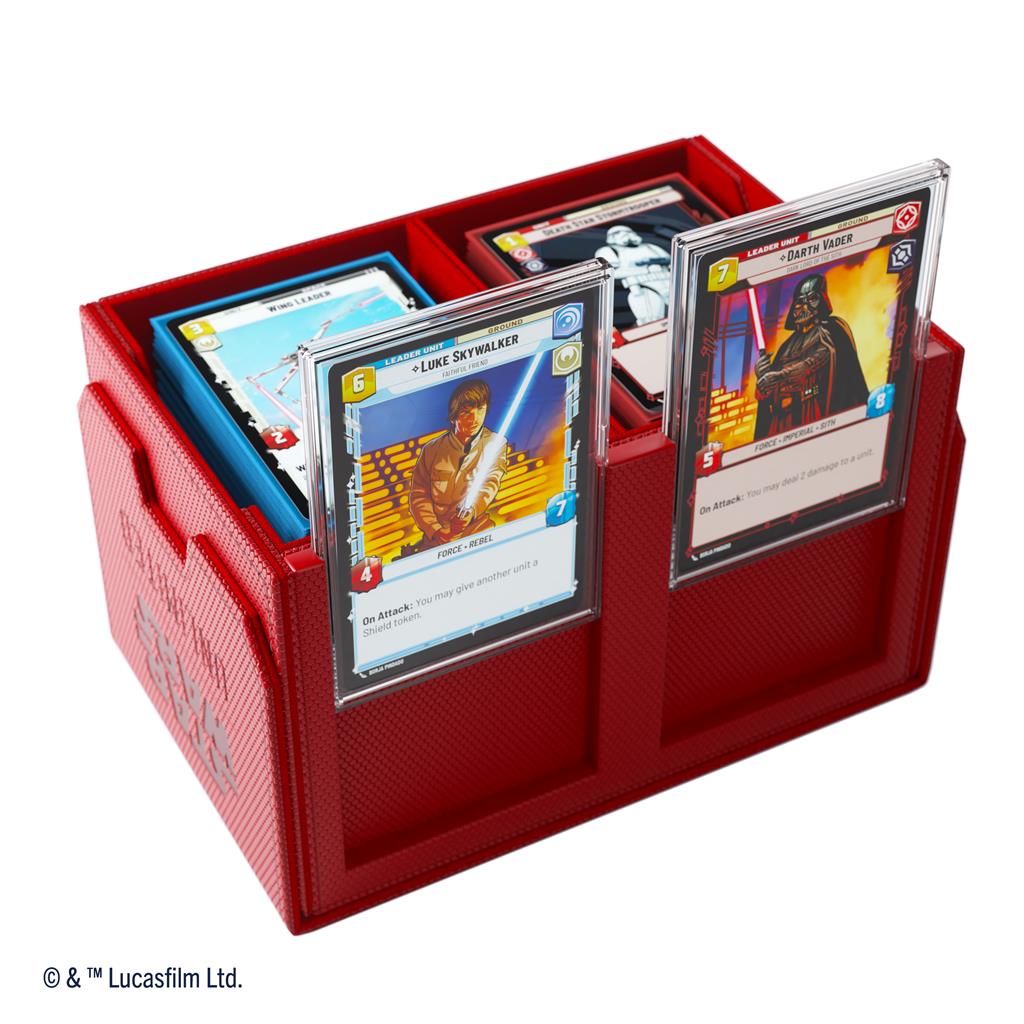 Star Wars Unlimited: Gamegenic: Double Deck Pod Rouge