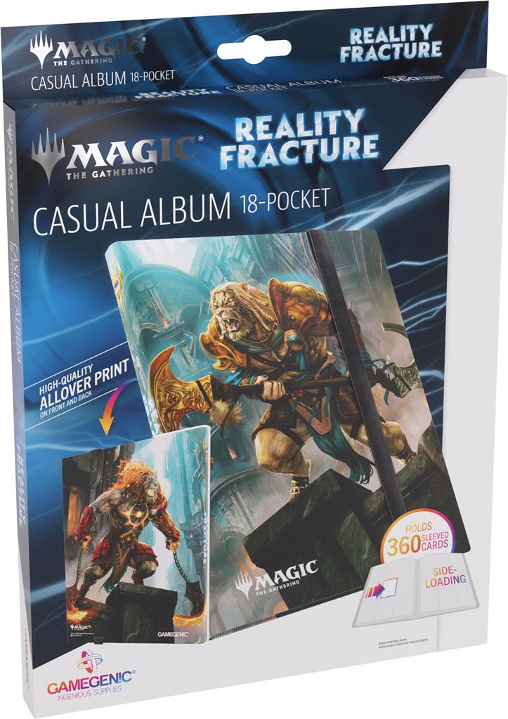 Gamegenic : Magic The Gathering réalité fracturée Casual Album 18-Pocket  - Ajani