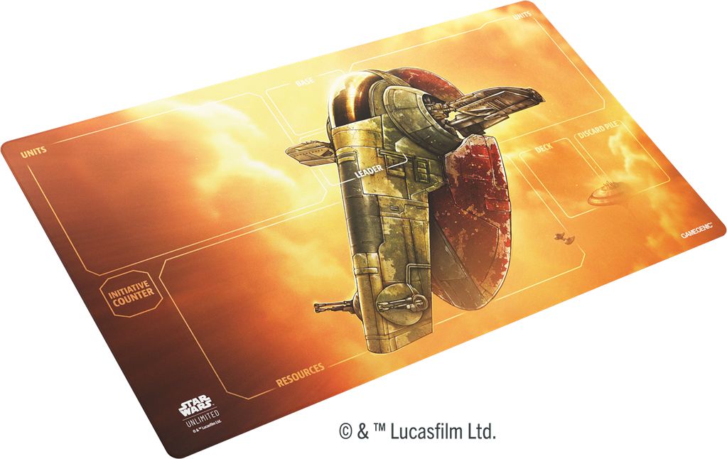 Star Wars Unlimited : Gamegenic : Game Mat - Fett's Firespray