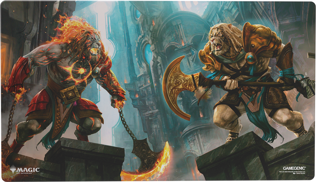 Gamegenic : Magic The Gathering réalité fracturée Shiny Playmat - Ajani