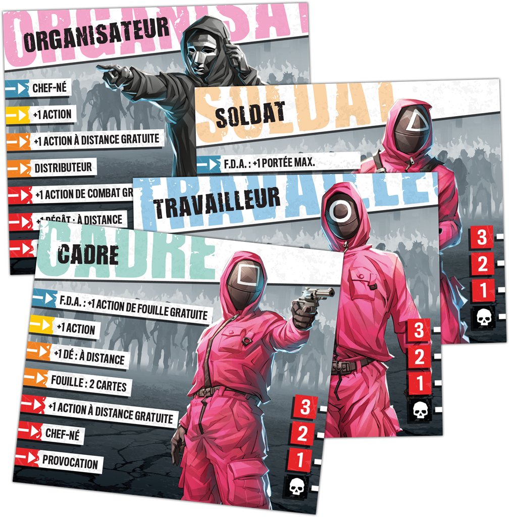 Zombicide 2ème Édition Squid Game (Extension)