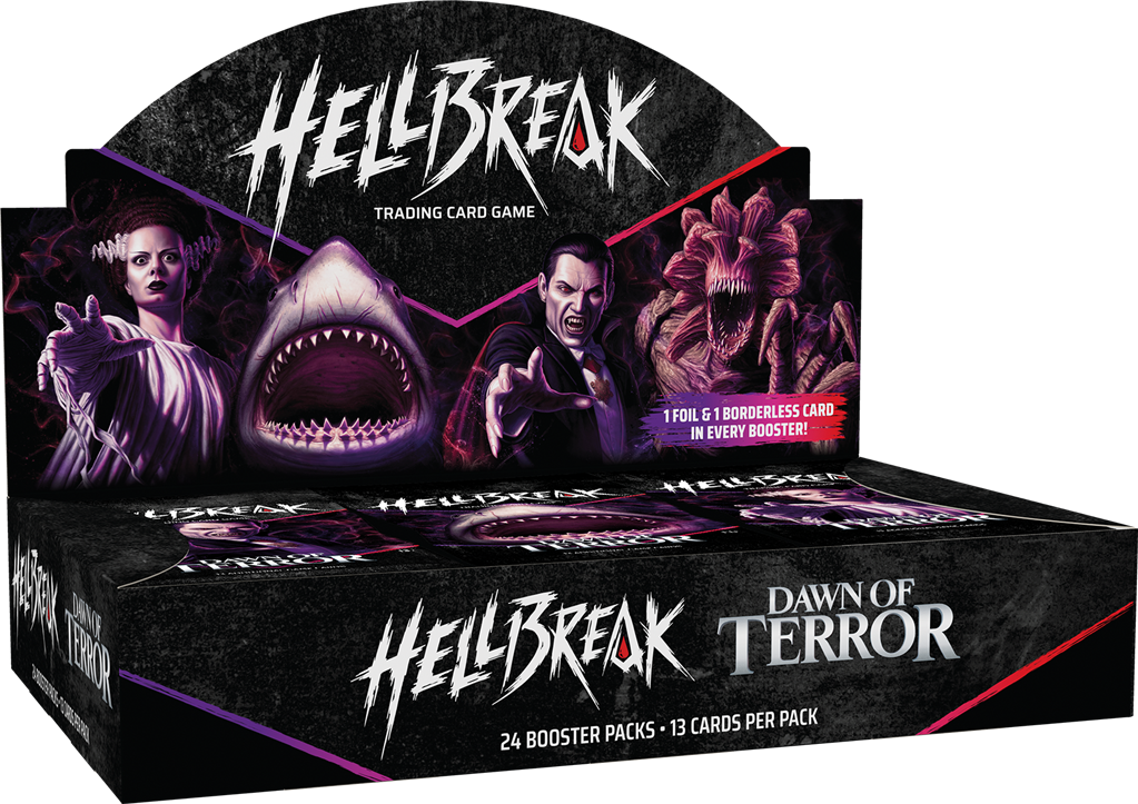 Hellbreak - L'Aube de la Terreur boite de 24 boosters en Anglais (Précommande sortie le 22 janvier 2027)