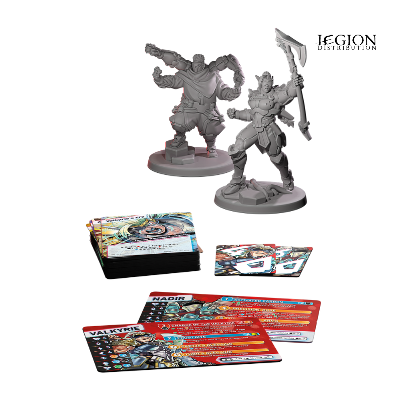 HexaDome Legends - Extension Cold Blood (Valkyrie & Nadir) (FR)(Sortie prévue en août 2026)