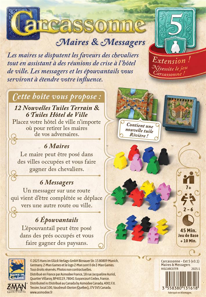 Carcassonne : Maires et Messagers 2025