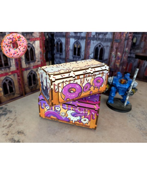 Imperial Donut WTC Containers (x2) PRÉPEINTS
