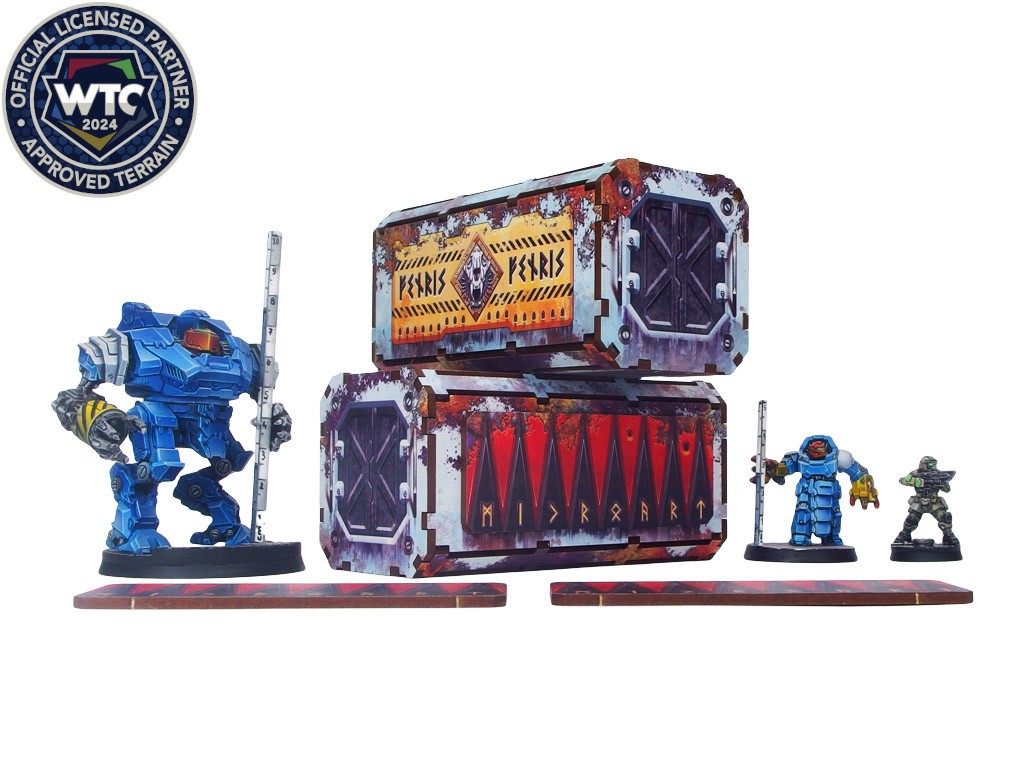 Imperial Fenris WTC Containers (2) PRÉPEINTS