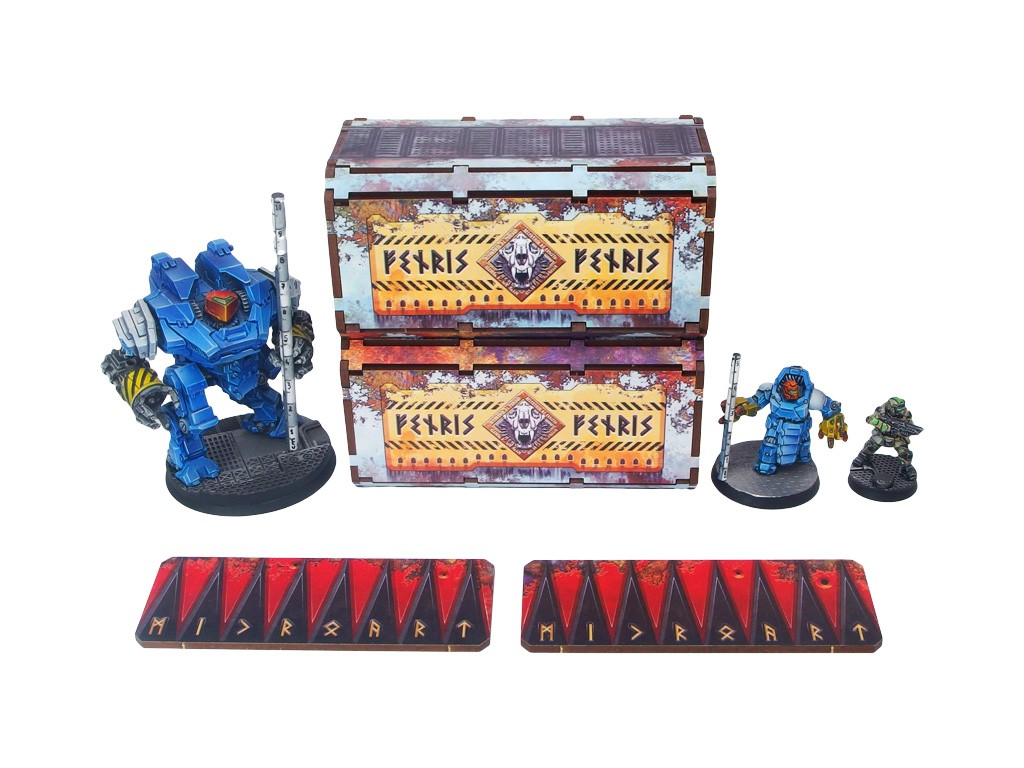 Imperial Fenris WTC Containers (2) PRÉPEINTS