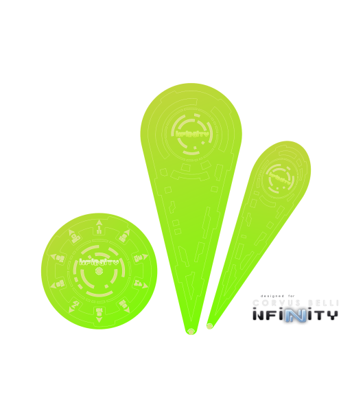 Infinity Templates Green (x3)