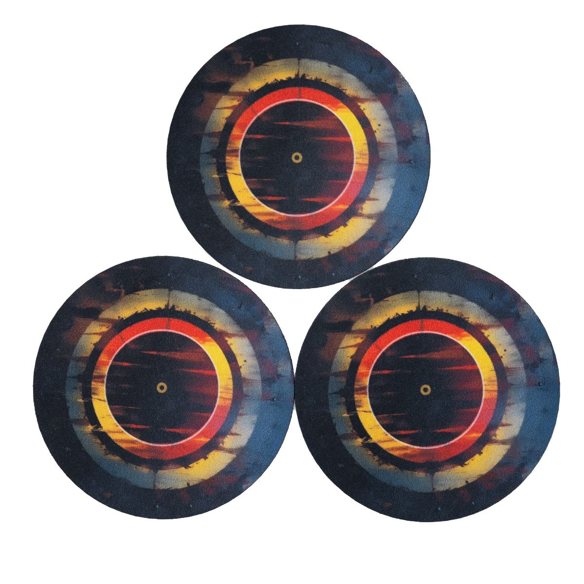 Inner Circle – Marqueurs d'objectif en caoutchouc pour Kill Team 9,1 cm / 3,6″