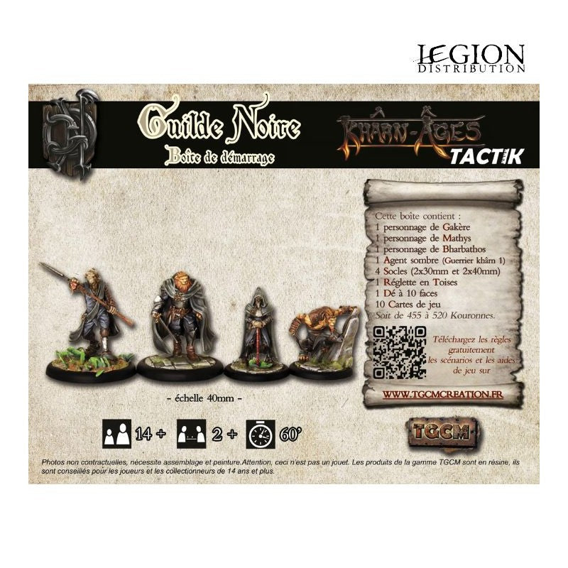 Khârn-Âges Tactik - Guilde Noire - Boîte de Démarrage (FR) (Sortie octobre 2026)