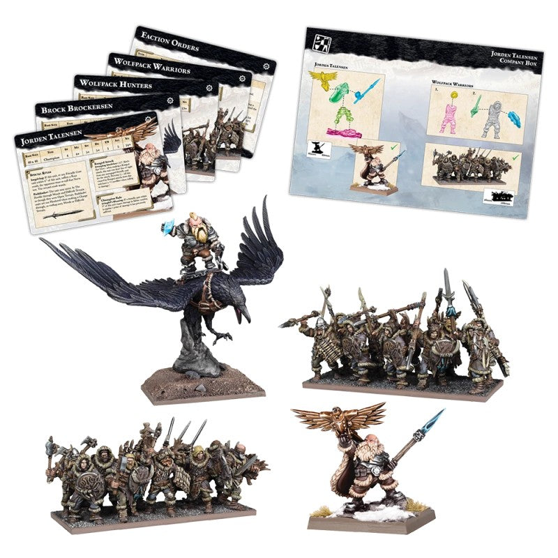 Kings of War : Champions - Jorden Talensen Company Box en Francais (EN STOCK)