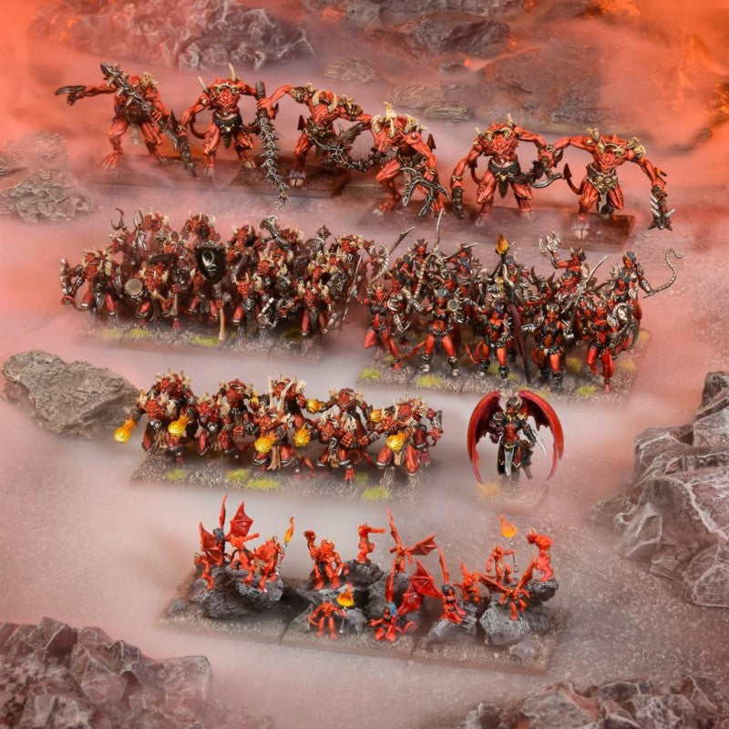 KINGS OF WAR - Forces des Abysses armée