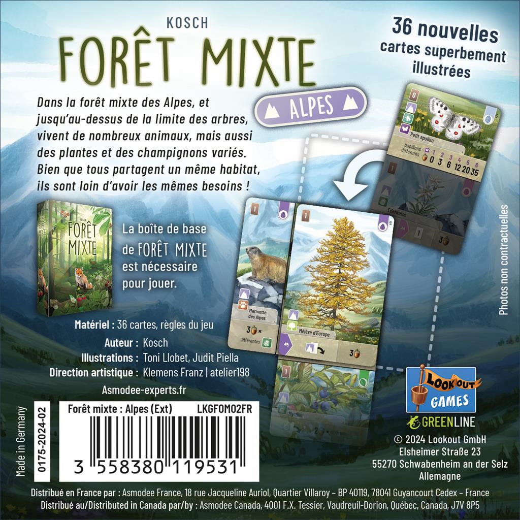 Forêt mixte : Alpine (Ext)