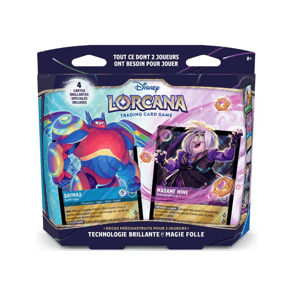 Lorcana - Coffret de Démarrage 2 Joueurs - Baymax et Madame Mime (sortie le 23 octobre)