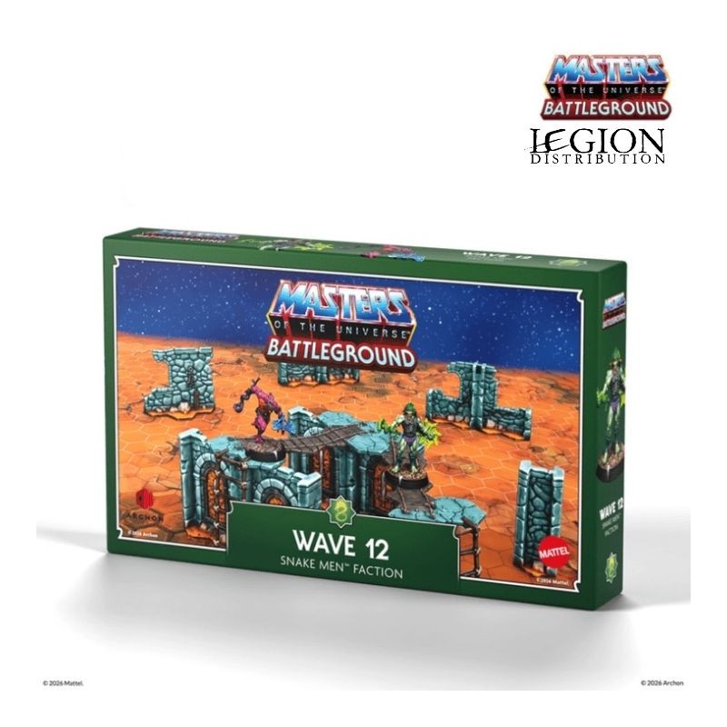 Maître de l'Univers Battleground - Vague 12 - Faction Snake Men (FR) (Sortie novembre 2026)