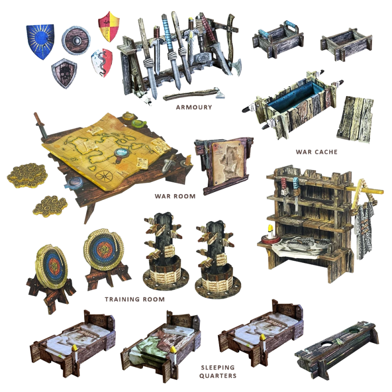 Maladum : Dungeon Garrison (Terrain)