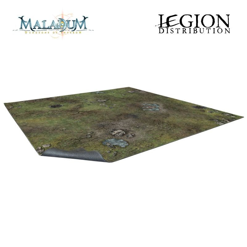 Maladum : Forsaken Plain - Tapis de Jeu 3x3 (Sortie octobre 2026)
