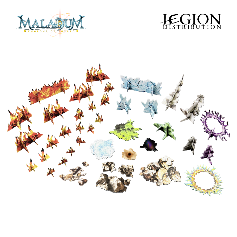 Maladum : Hazards & Hexcraft Effects Pack (Sortie octobre 2026)