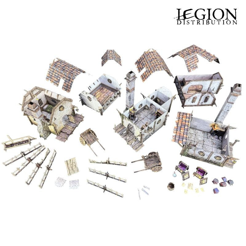 Maladum : Ingonsburn Citizen's Quarter (Terrain 3D) (Sortie novembre 2026)
