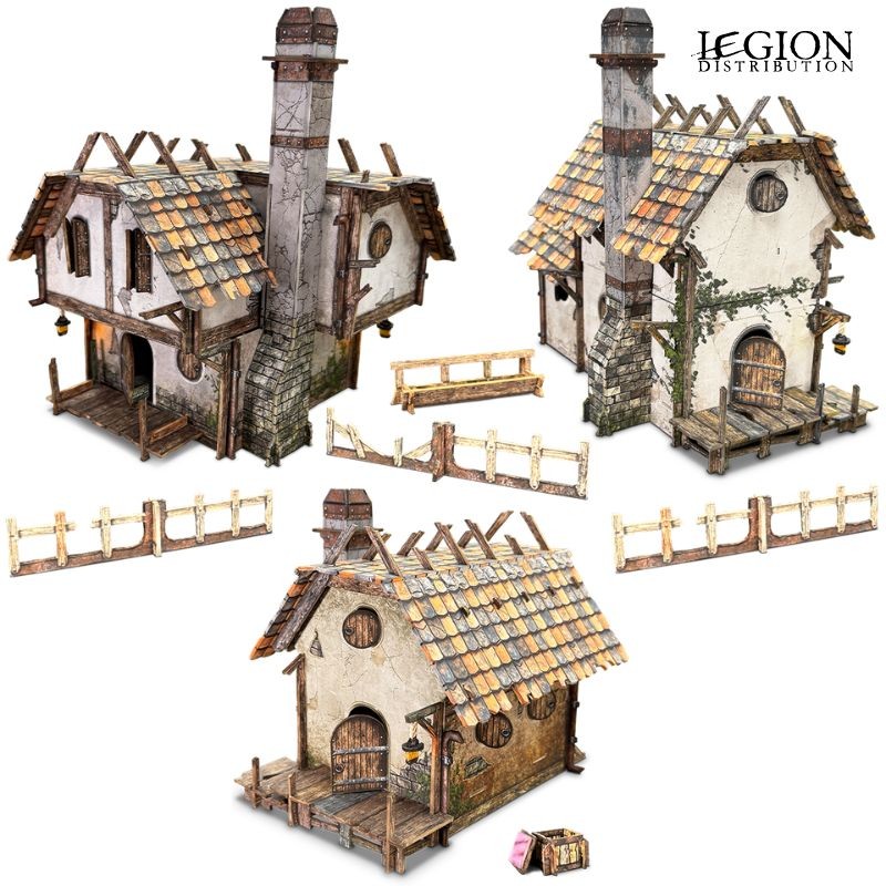 Maladum : Ingonsburn Citizen's Quarter (Terrain 3D) (Sortie novembre 2026)