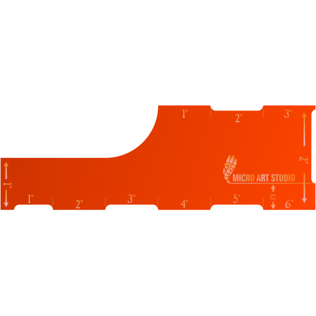 Move Template 6" (x1) Orange