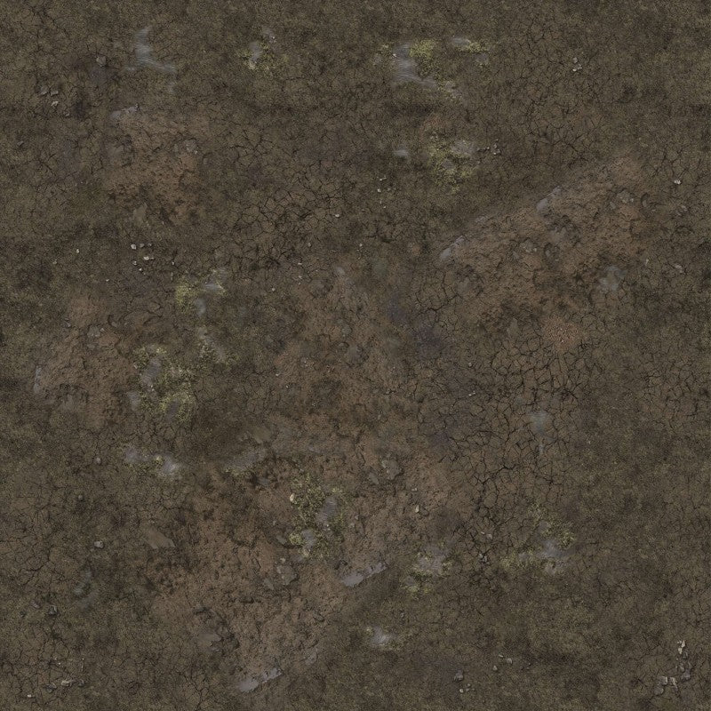 Tapis de jeu néoprène Muddy Streets 90x90cm (Battle Systems) pour Star Wars Shatterpoint
