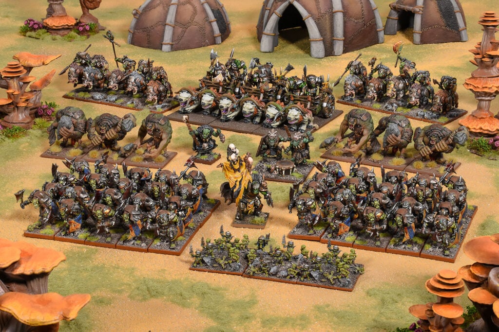 Kings of War ORCS -MÉGA ARMÉE