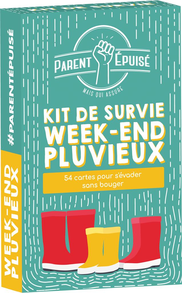 Parent Epuisé : Kit de Survie Week-End pluvieux